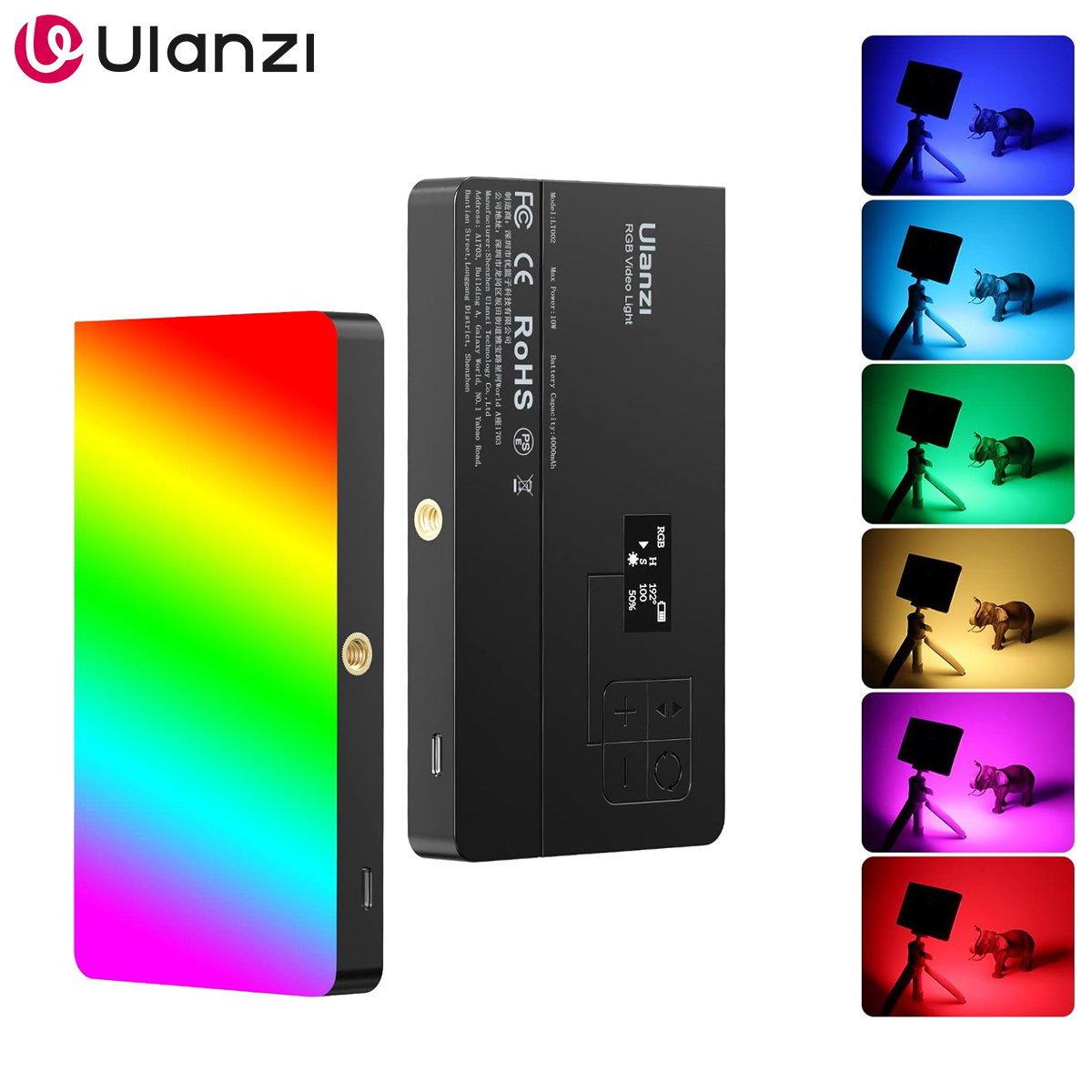 Photography Lighting Outdoor - Lampu Video RGB ULANZI LT002, Panel