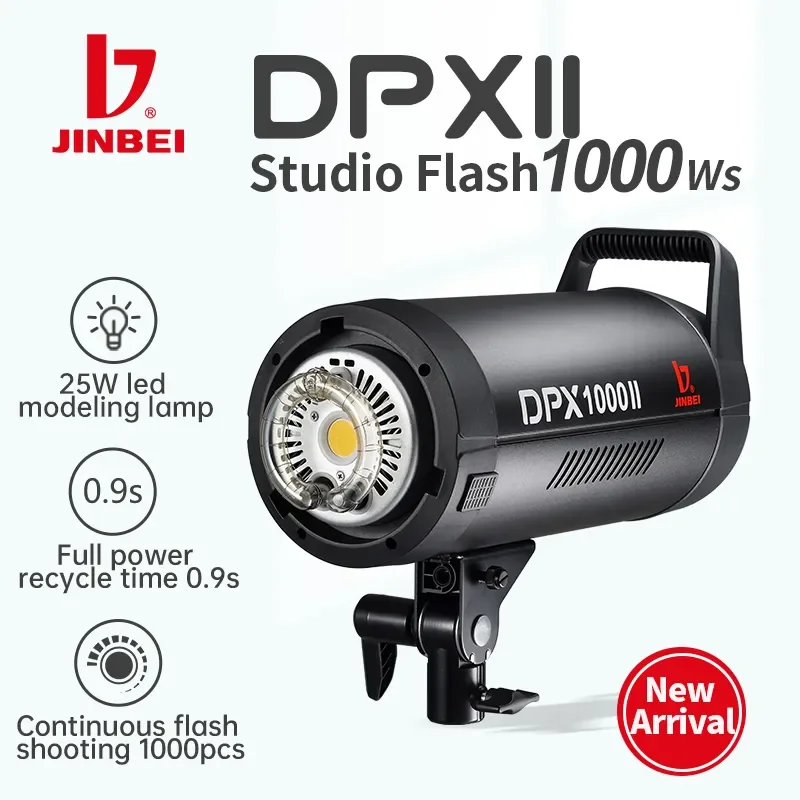 Photography Lighting For Clothing - JINBEI DPX1000II Lampu Flash Studio Profesional