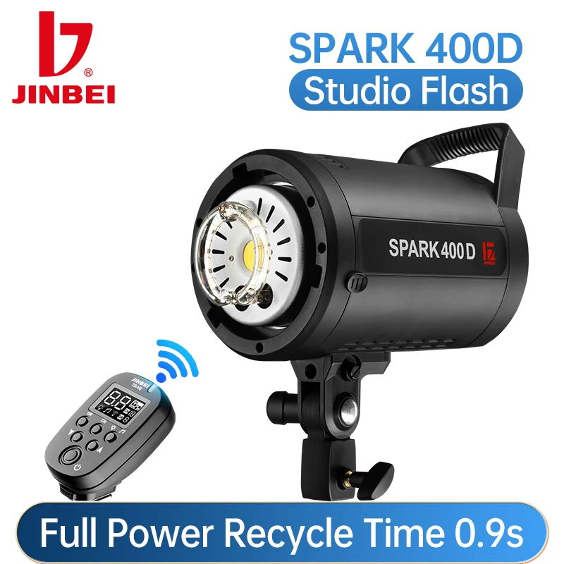 Photography Lighting For Clothing - JINBEI SPARK400D 400W Lampu Flash Studio