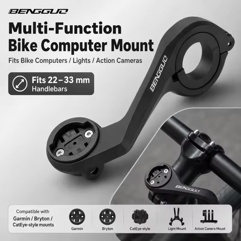 Photography Lighting Indoor - Braket Ekstensi Dudukan Komputer Sepeda GPS