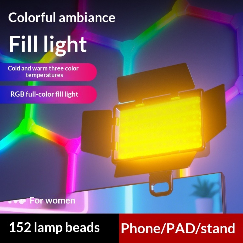 Photography Lighting Outdoor - Lampu LED diffuser RGB empat halaman