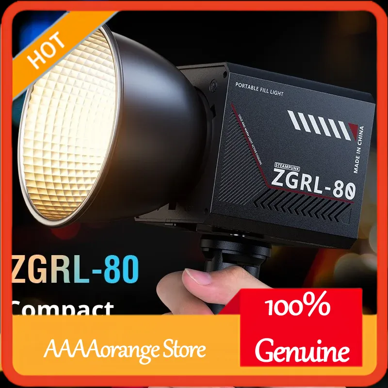 Photography Lighting Outdoor - Lampu Video LED COB ZGRL80 80W