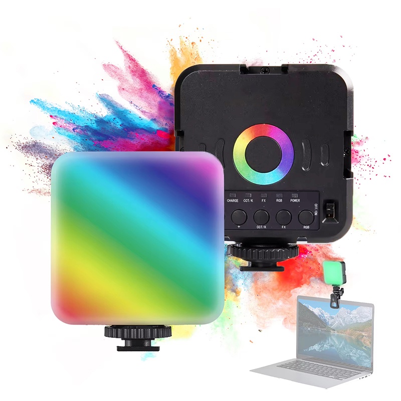 Photography Lighting With Umbrella - Lampu Isi RGB Portabel LED untuk