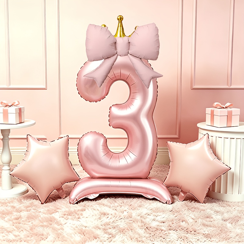 Photography Video Lighting Kit - Balon 3D Pink Mewah Ringan 0-9,