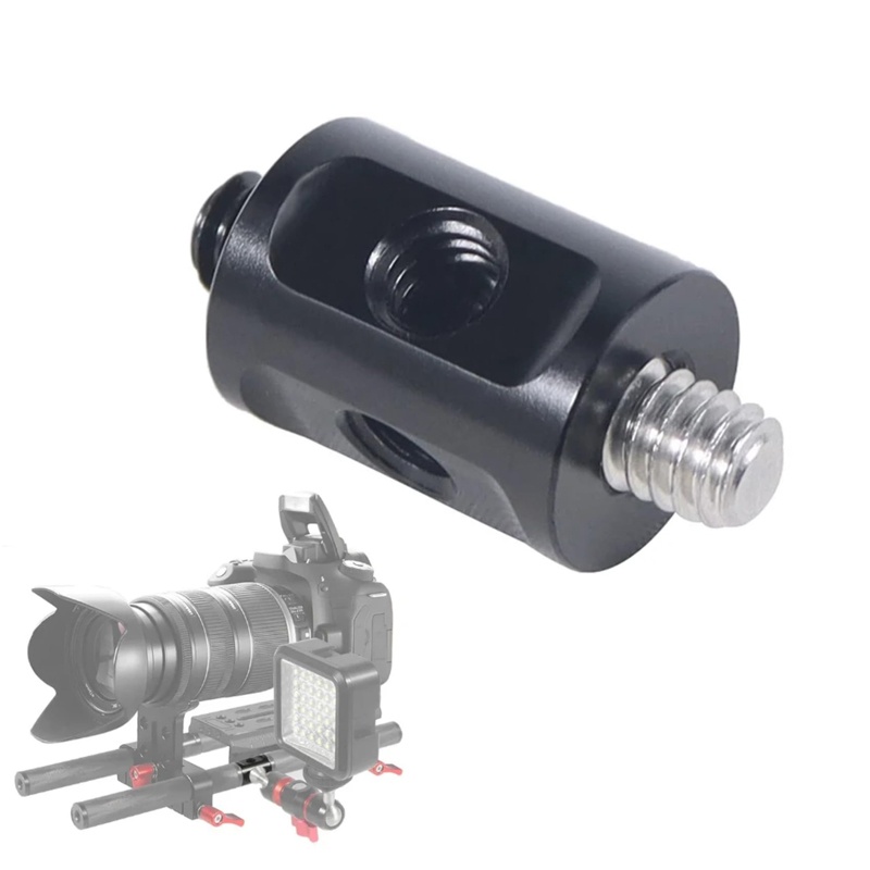 Photography Lighting Wand - Adaptor Penghubung Batang Tabung Sekrup Aluminium