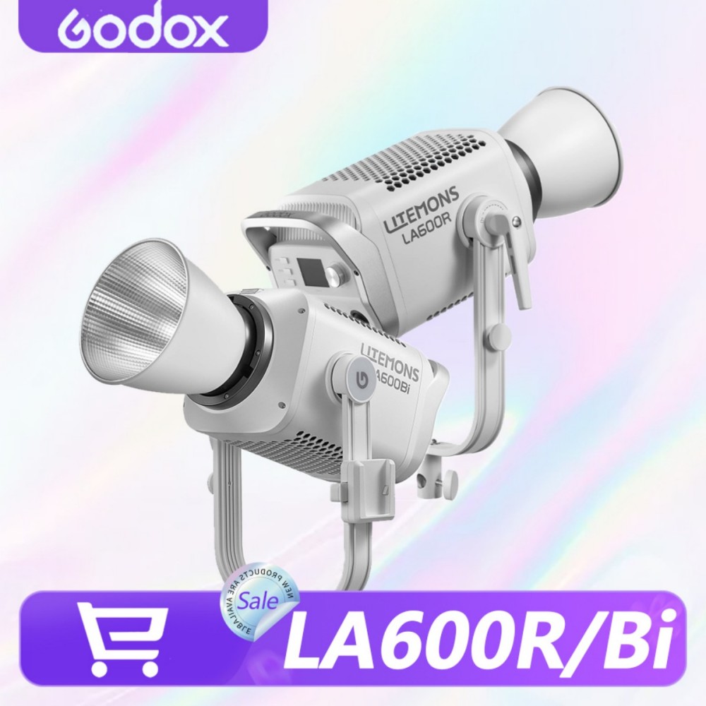 Photography Lighting For Portraits - Godox LITEMONS LA600Bi LA600R 600W Lampu