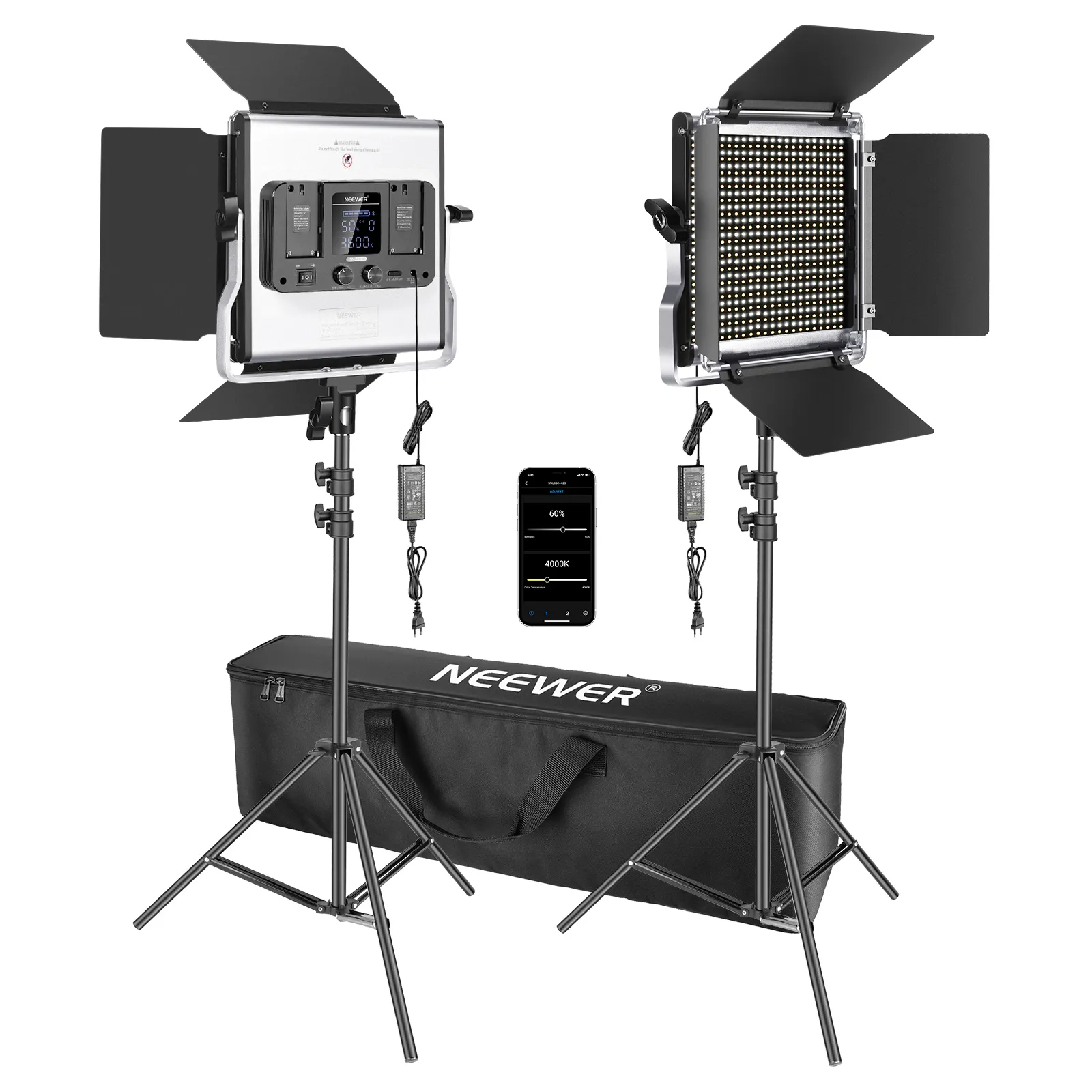 Photography Lighting Kit Neewer - Neewer 660 Lampu Video LED 40W,