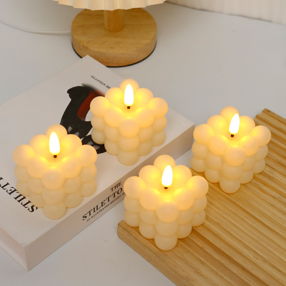 Lilin LED Kubus untuk Dekorasi - Photography Lighting Led ulasan dan harga