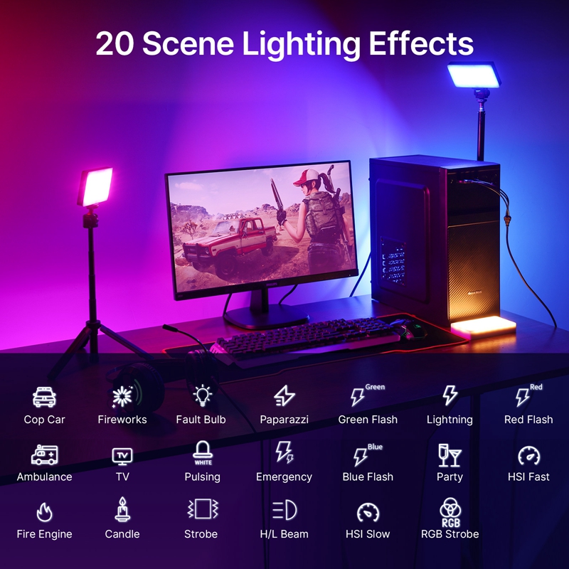 Lampu Video RGB ULANZI LT002,  - Photography Lighting Outdoor ulasan dan harga