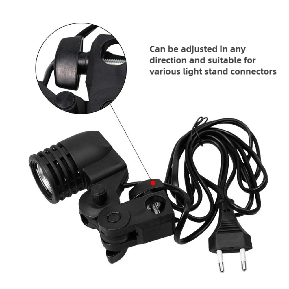 Statif Lampu 2M, Soket AC E27  - Photography Lighting With Umbrella ulasan dan harga
