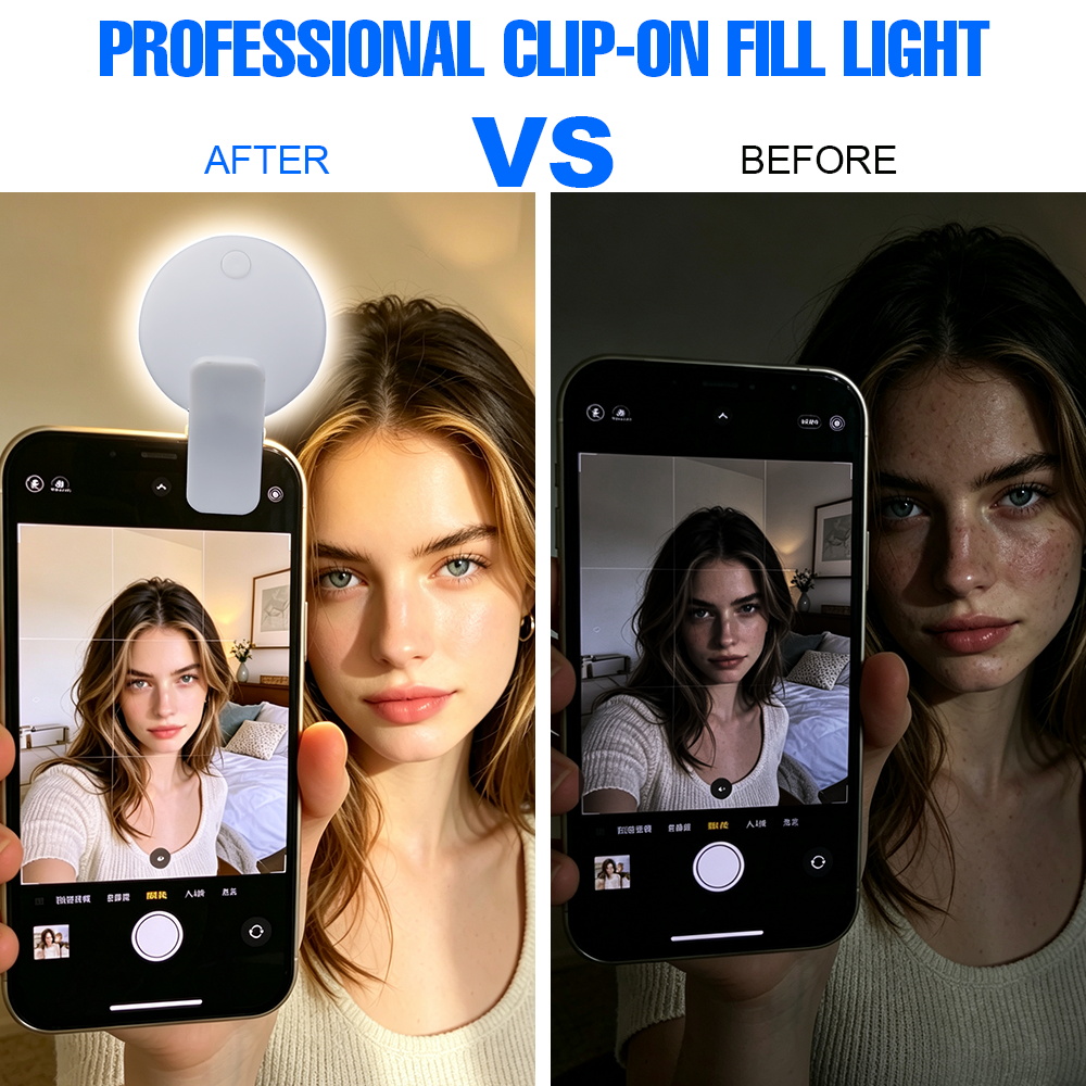 Lampu Selfie Clip-on Portabel  - Photography Lighting Led ulasan dan harga