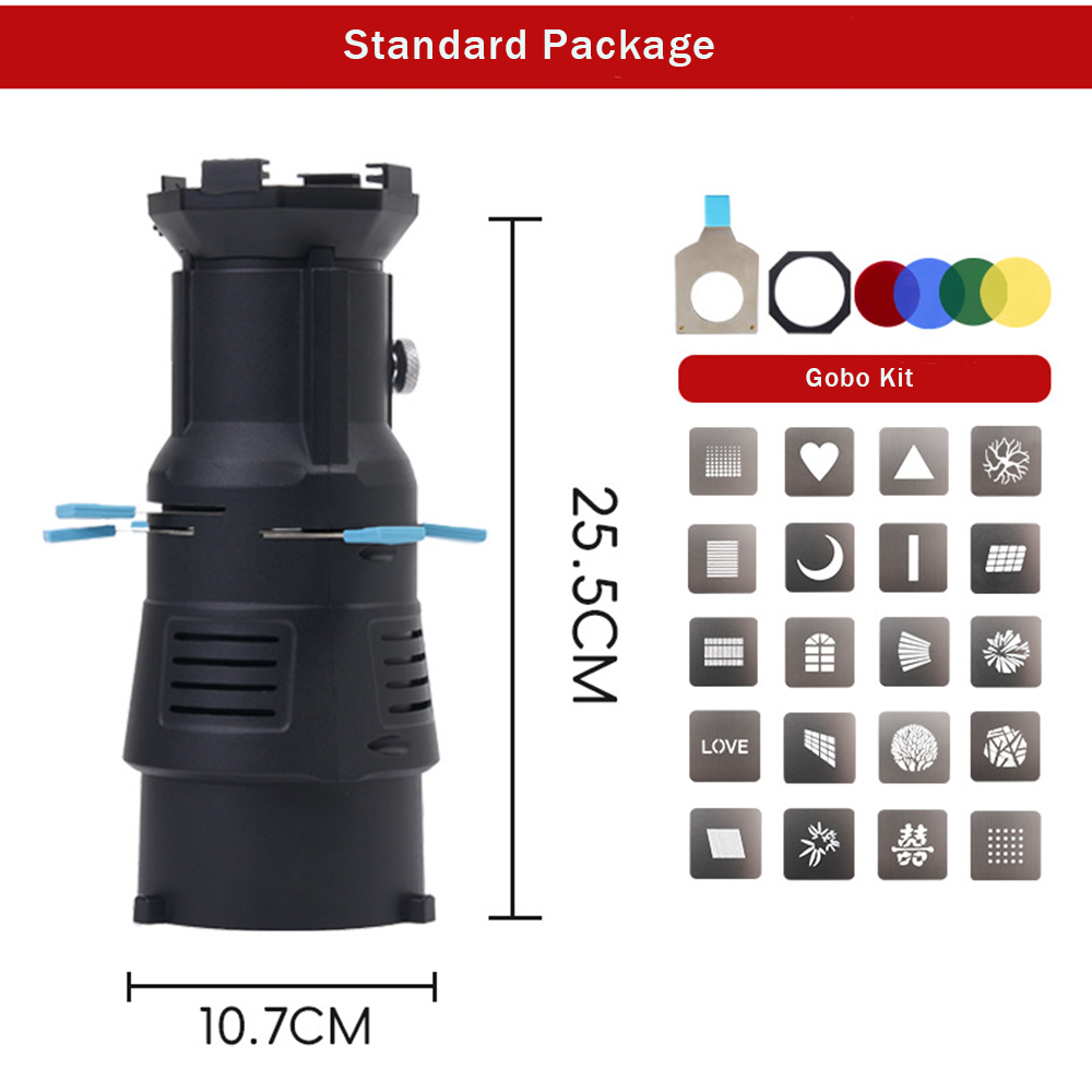 Bowens Mount Projection Snoot  - Photography Video Lighting Kit ulasan dan harga