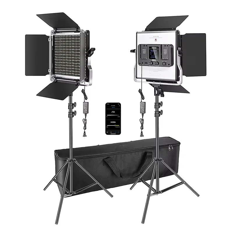 Kit Pencahayaan Fotografi Vide - Photography Lighting Kit Neewer ulasan dan harga