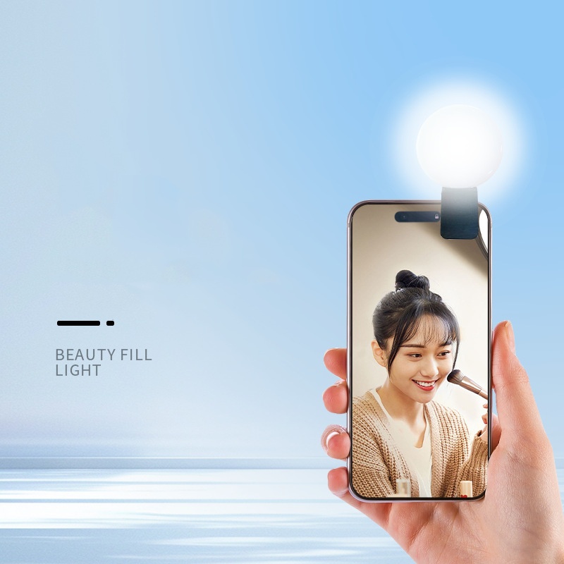 Lampu Selfie Mini Q Bulat, Lam - Photography Lighting Led ulasan dan harga