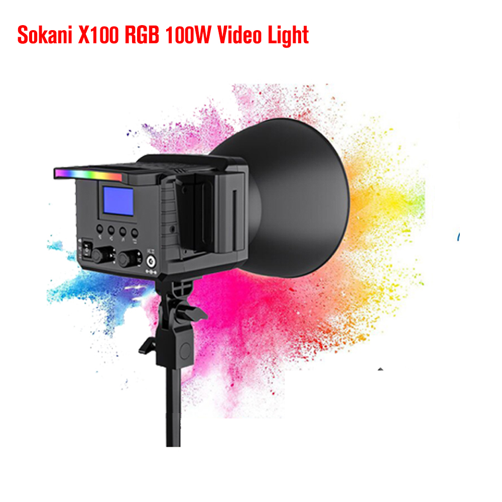 Sokani X100 / X60 Lampu Video  - Photography Lighting Outdoor ulasan dan harga