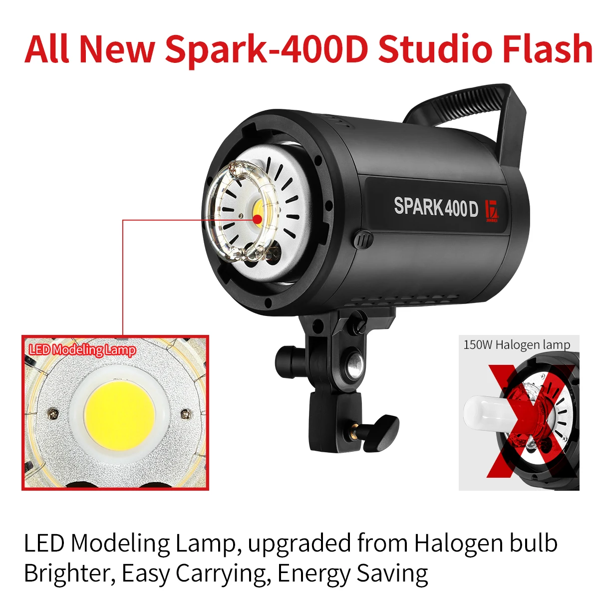 JINBEI SPARK400D 400W Lampu Fl - Photography Lighting For Clothing ulasan dan harga