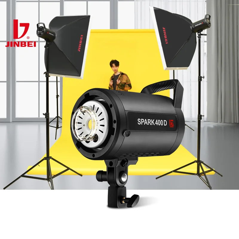 JINBEI SPARK400D 400W Lampu Fl - Photography Lighting For Clothing ulasan dan harga