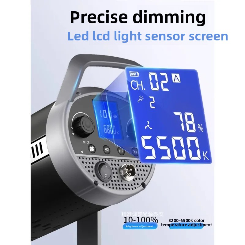 Lampu sorot live streaming 500 - Photography Lighting For Clothing ulasan dan harga