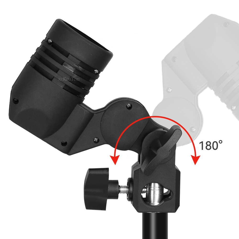 Pemegang bohlam kepala tunggal - Photography Video Lighting Kit ulasan dan harga