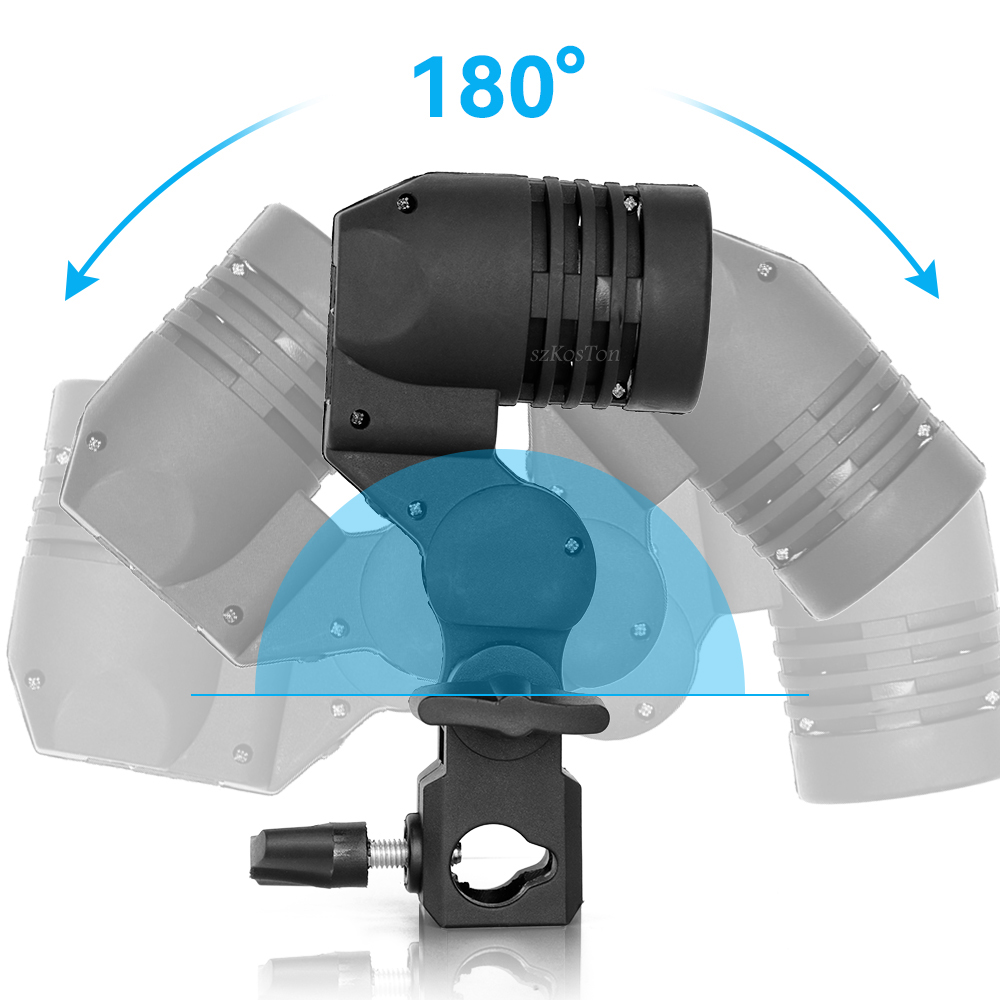 Dudukan bohlam kepala tunggal, - Photography Lighting With Umbrella ulasan dan harga