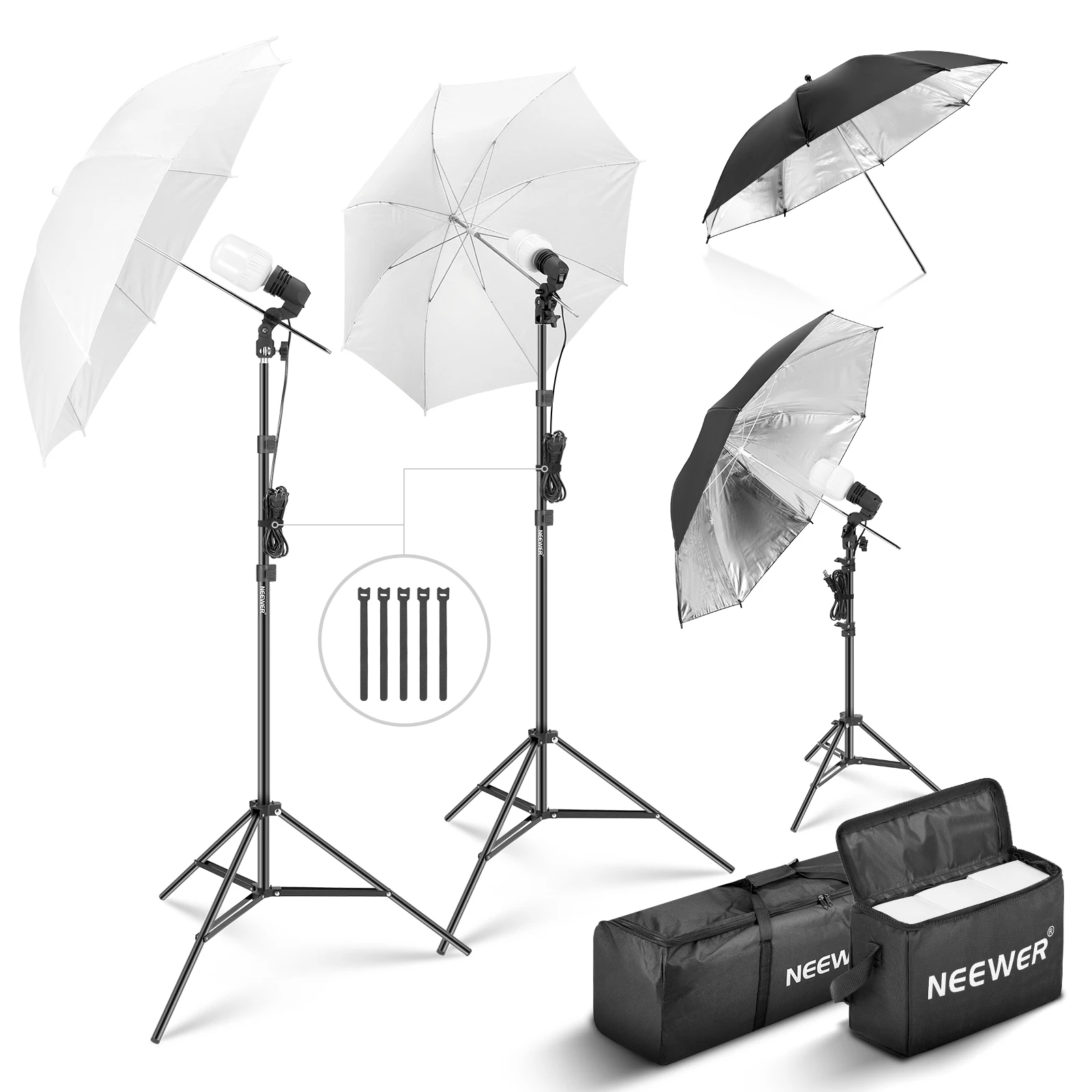 NEEWER 600W Perlengkapan Penca - Photography Lighting Kit Neewer ulasan dan harga