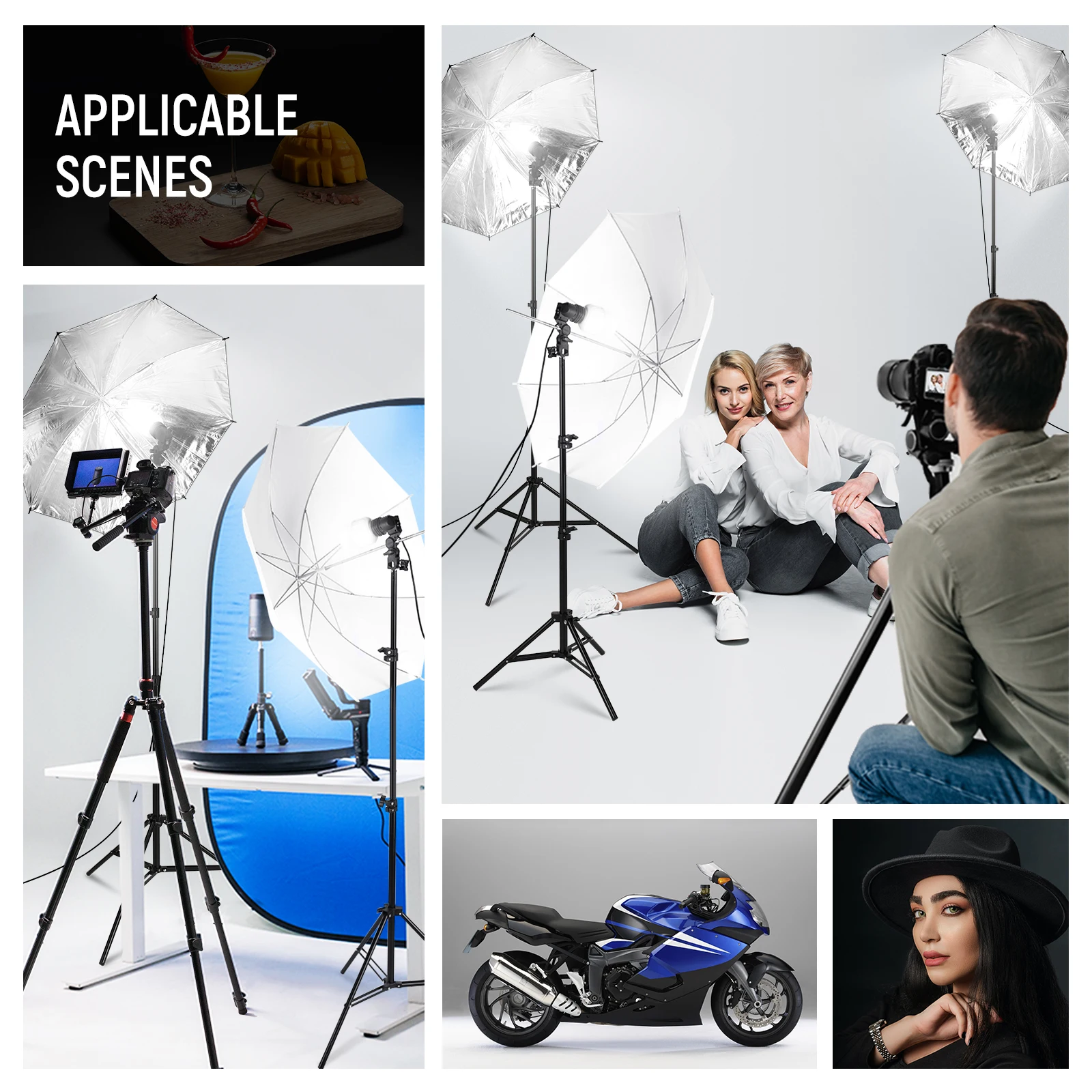 NEEWER 600W Perlengkapan Penca - Photography Lighting Kit Neewer ulasan dan harga
