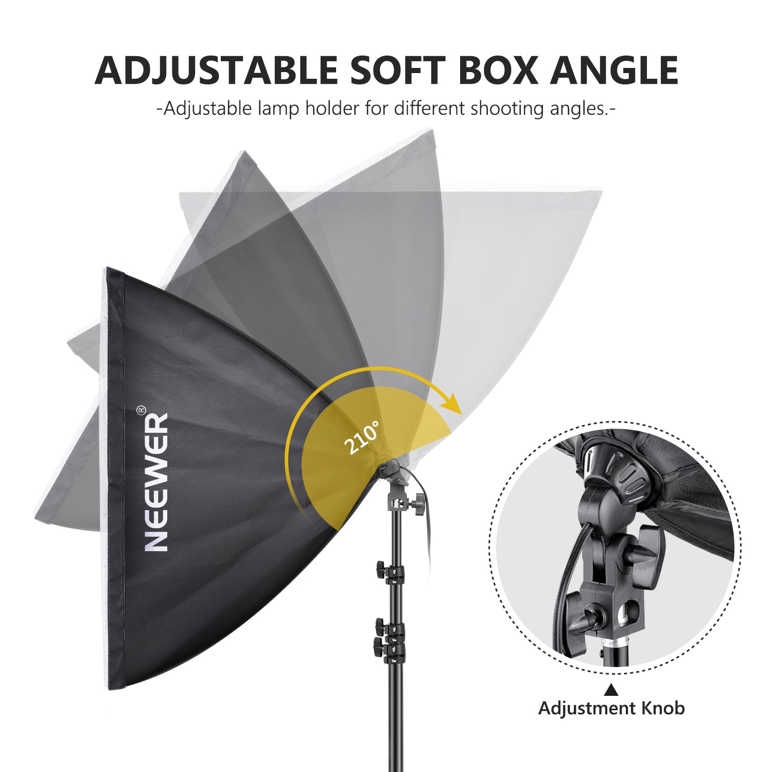 2025 Neewer 700W Softbox Profe - Photography Lighting Kit Neewer ulasan dan harga