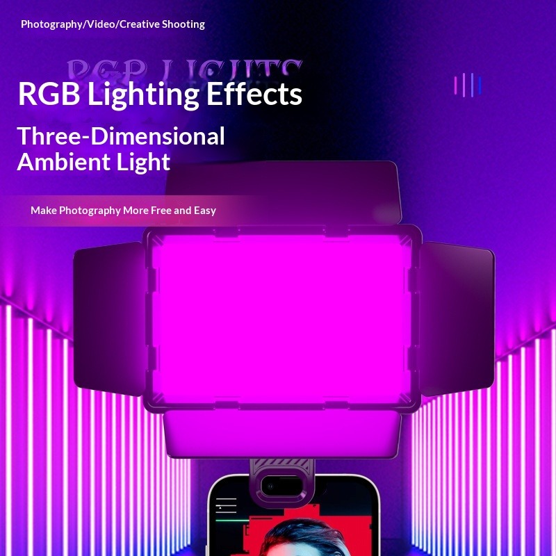 Lampu LED diffuser RGB empat h - Photography Lighting Outdoor ulasan dan harga