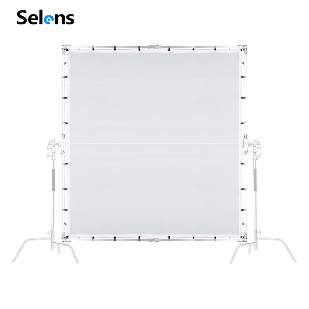 Selens Layar Cahaya Lembut Lip - Photography Video Lighting Kit ulasan dan harga