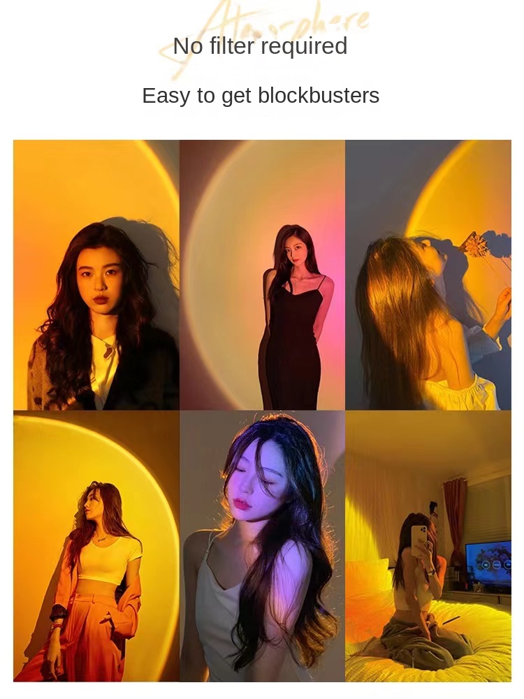 Senter fotografi LED rgb, lamp - Photography Lighting For Portraits ulasan dan harga