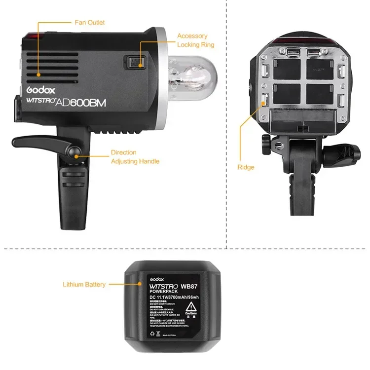 2026 Premium AD600BM 600W Lamp - Photography Lighting Outdoor ulasan dan harga