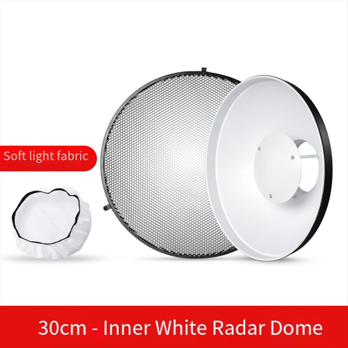 N05R 30cm Beauty Dish Reflecto - Photography Lighting For Portraits ulasan dan harga