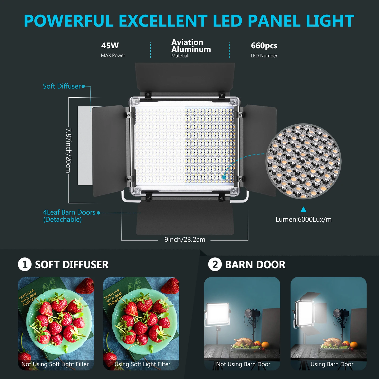 Neewer 2 Paket Lampu Video LED - Photography Lighting Kit Neewer ulasan dan harga