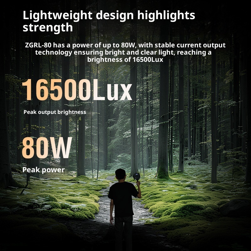 Lampu Video LED COB ZGRL80 80W - Photography Lighting Outdoor ulasan dan harga