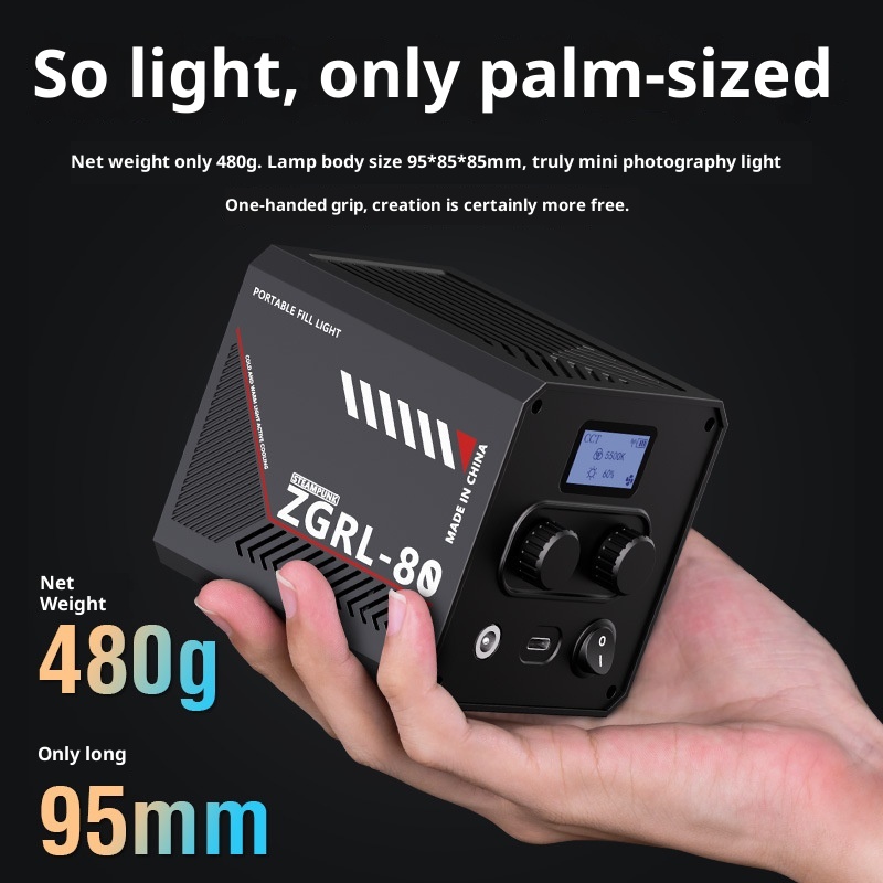 Lampu Video LED COB ZGRL80 80W - Photography Lighting Outdoor ulasan dan harga