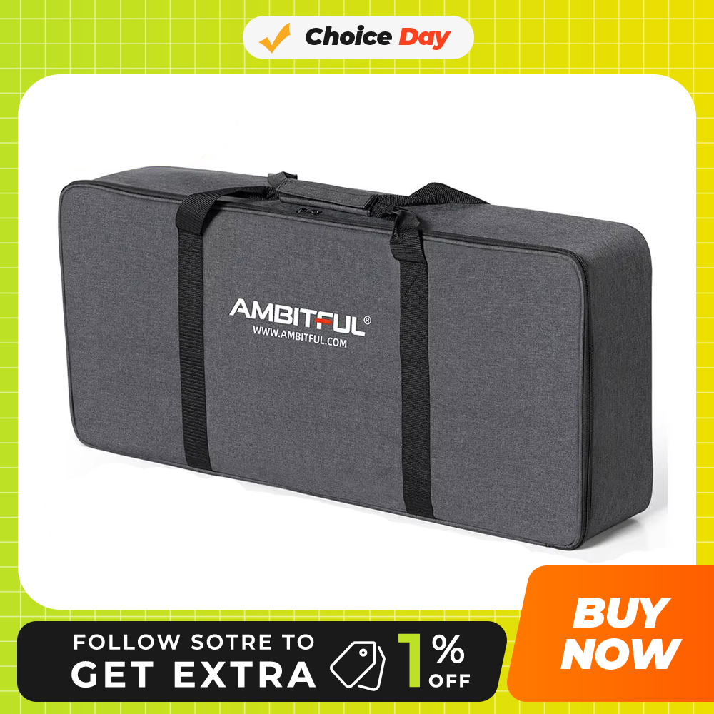 Tas Jinjing Portabel AMBITFUL  - Photography Video Lighting Kit ulasan dan harga