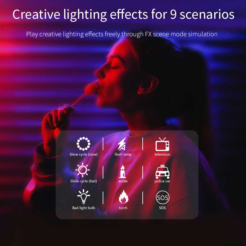Lampu Isi RGB Portabel LED unt - Photography Lighting With Umbrella ulasan dan harga