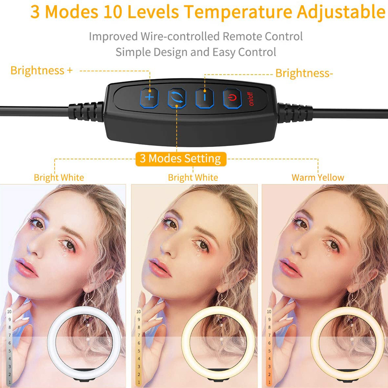 Lampu Cincin Selfie LED 16/26/ - Photography Lighting Wand ulasan dan harga