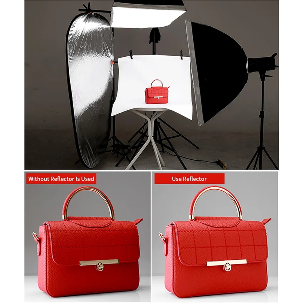60/80/110CM 5-in-1 Reflektor C - Photography Lighting Outdoor ulasan dan harga