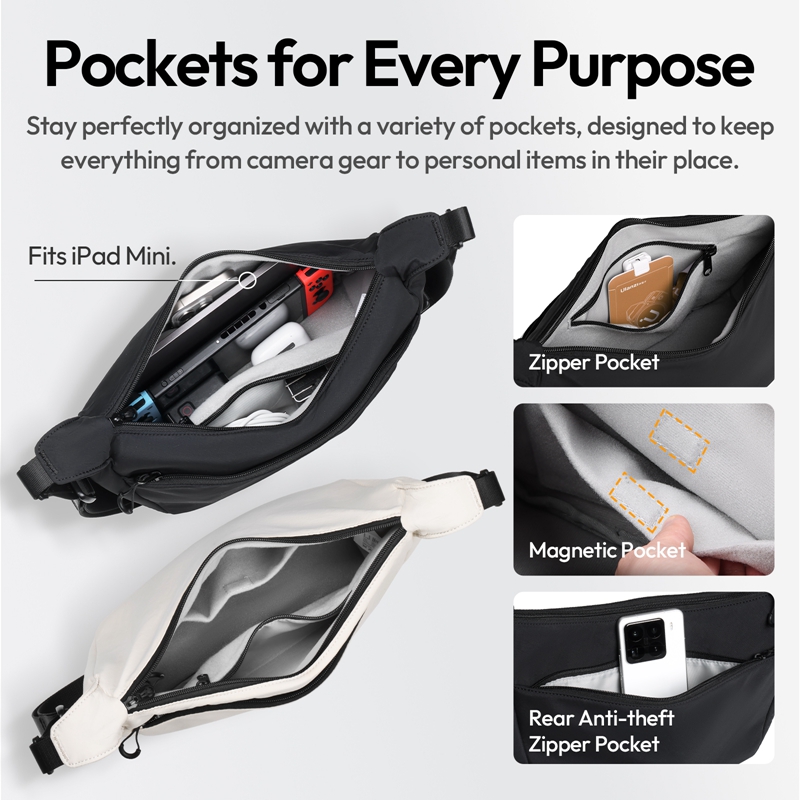Ulanzi HMN1 Lunar Sling Bag Ta - Photography Lighting Indoor ulasan dan harga