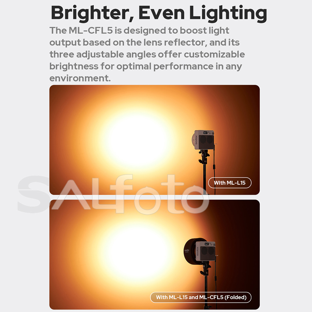 Aksesori Fotografi Godox ML-CF - Fresnel Lens Attachment ulasan dan harga