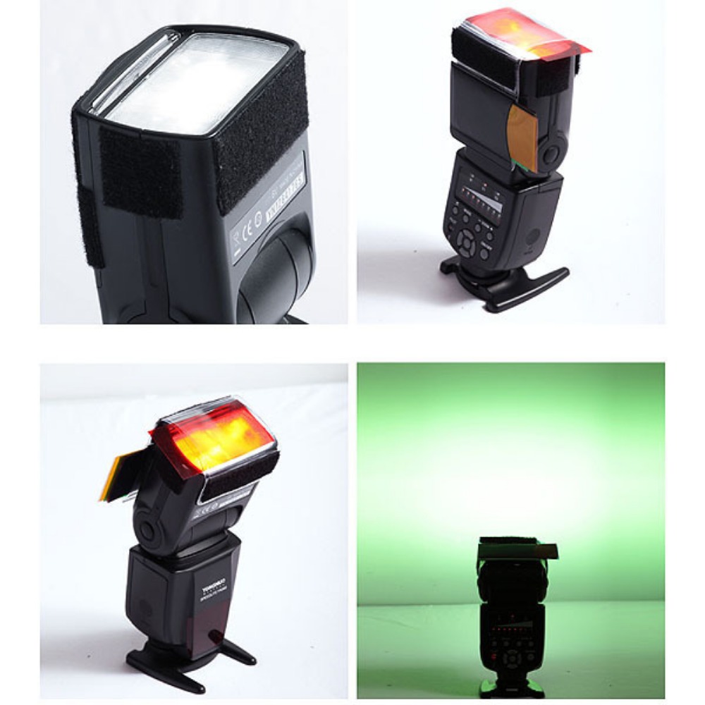 Kit Filter Pencahayaan Gel Fla - Photography Video Lighting Kit ulasan dan harga
