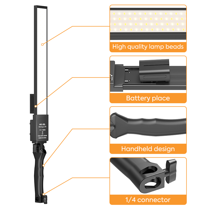 Lampu Sorot Studio fotografi L - Photography Video Lighting Kit ulasan dan harga