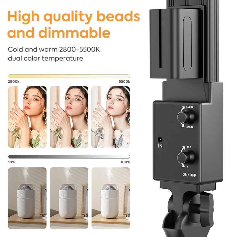 Lampu Sorot Studio fotografi L - Photography Video Lighting Kit ulasan dan harga