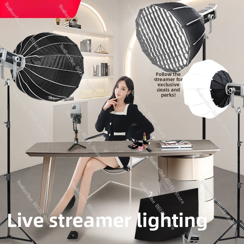 Lampu Fotografi COB 300W Suhu  - Photography Lighting For Portraits ulasan dan harga