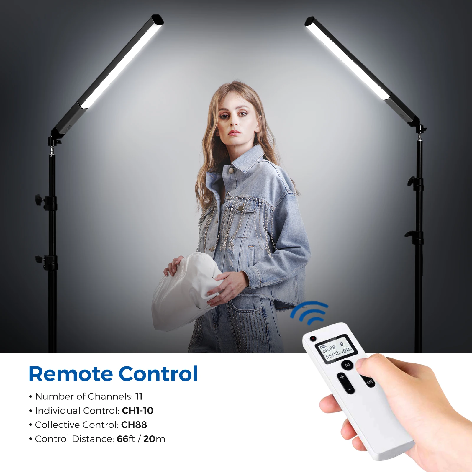 Neewer Light Handheld LED Vide - Photography Lighting Kit Neewer ulasan dan harga