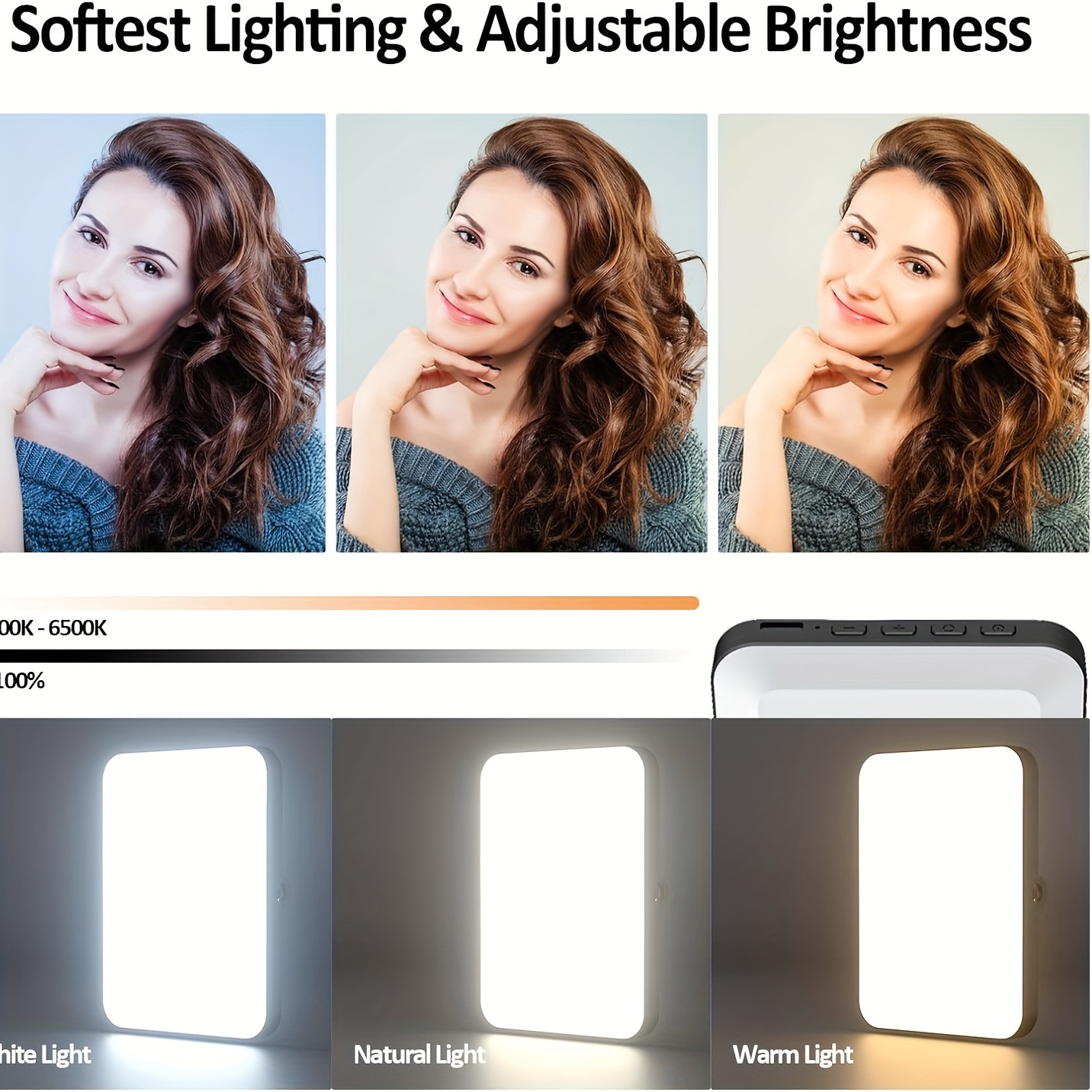 1 Buah Lampu Selfie LED Magnet - Photography Lighting Led ulasan dan harga