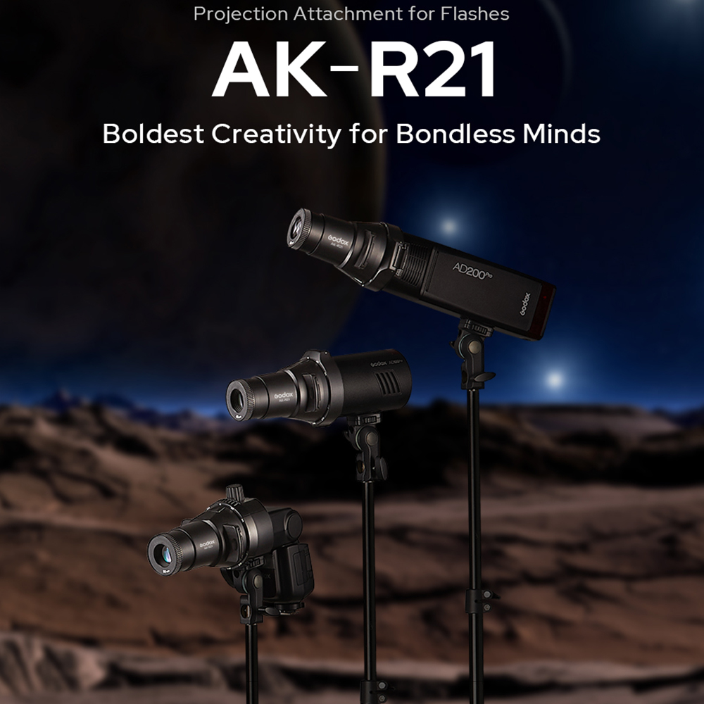 Godox AK-R21 Aksesori proyeksi - Fresnel Lens Attachment ulasan dan harga