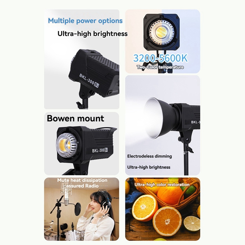 Lampu Video LED Bi 300W, Penca - Photography Lighting Led ulasan dan harga