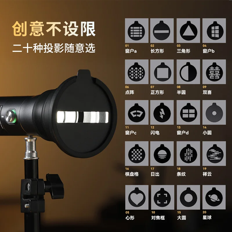 Lampu sorot portabel RF10C unt - Photography Lighting For Portraits ulasan dan harga